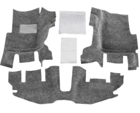 JEEP BEDRUG 97-06 JEEP TJ/LJ FRONT 3PC FLOOR KIT (W CNTR CNSL) - HT SHLDS Jeep Wrangler 1997-2006