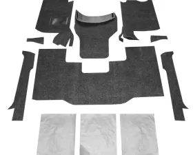 JEEP BEDRUG 76-95 JEEP CJ-7/YJ FRONT KIT 8PC FLOOR KIT (INCLUDES HEAT SHIELDS) Jeep