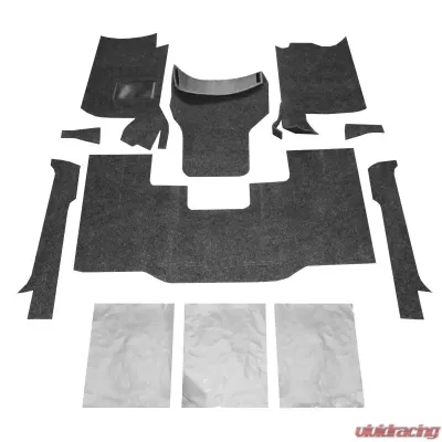 JEEP BEDRUG 76-95 JEEP CJ-7/YJ FRONT KIT 8PC FLOOR KIT (INCLUDES HEAT SHIELDS) Jeep - BRCYJ76F