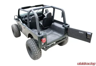 JEEP BEDRUG 87-95 JEEP YJ REAR KIT 4 PC CARGO KIT (INC TLGTE & CARGO LINER) Jeep Wrangler 1987-1995 - BRYJ87R