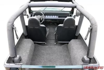 JEEP BEDRUG 87-95 JEEP YJ REAR KIT 4 PC CARGO KIT (INC TLGTE & CARGO LINER) Jeep Wrangler 1987-1995 - BRYJ87R