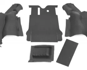 BedRug JEEP BEDTRED 07-10 JEEP JK 2DR REAR 5PC CARGO KIT (INC TLGTE & TUB LINER) Jeep Wrangler 2007-2010
