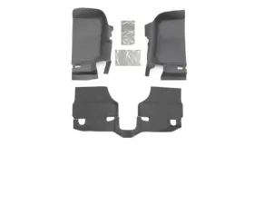 BedRug JEEP BEDTRED 07-10 JEEP JK 2DR FRONT 3PC FLOOR KIT (INCLUDES HEAT SHIELDS) Jeep Wrangler 2007-2010