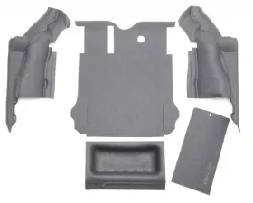 BedRug JEEP BEDTRED 07-10 JK UNLTD 4DR RR 5PC CARGO KIT (INC TLGTE & TUB LINER) Jeep Wrangler 2007-2010