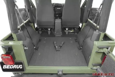 BedRug JEEP BEDTRED 97-06 JEEP TJ 97-06 REAR 4PC CARGO KIT (INCLUDES TAILGATE) Jeep Wrangler 1997-2006 - BTTJ97R