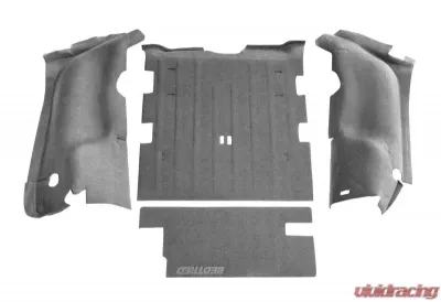 BedRug JEEP BEDTRED 97-06 JEEP TJ 97-06 REAR 4PC CARGO KIT (INCLUDES TAILGATE) Jeep Wrangler 1997-2006 - BTTJ97R