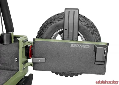 BedRug JEEP BEDTRED 97-06 JEEP TJ 97-06 REAR 4PC CARGO KIT (INCLUDES TAILGATE) Jeep Wrangler 1997-2006 - BTTJ97R