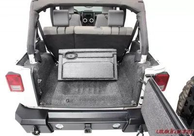 JEEP BEDRUG 07-10 JEEP JK 2DR REAR 5PC CARGO KIT (INCLUDES TAILGATE & TUB LINER) Jeep Wrangler 2007-2010 - BRJK07R2