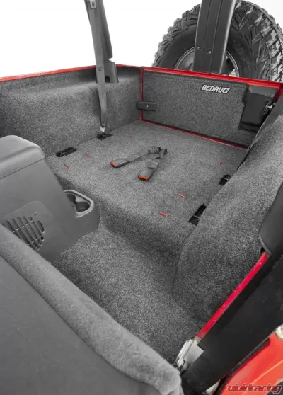 JEEP BEDRUG 03-06 JEEP LJ UNLTD REAR 4PC CARGO KIT (INC TLGTE & TUB LINER) Jeep Wrangler 2004-2006 - BRLJ04R