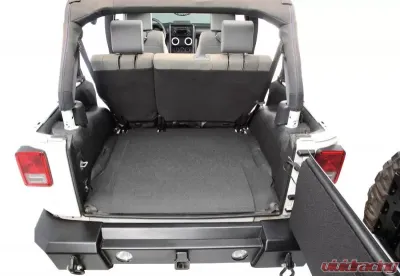 BedRug JEEP BEDTRED 07-10 JEEP JK 2DR REAR 5PC CARGO KIT (INC TLGTE & TUB LINER) Jeep Wrangler 2007-2010 - BTJK07R2