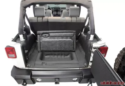 BedRug JEEP BEDTRED 07-10 JEEP JK 2DR REAR 5PC CARGO KIT (INC TLGTE & TUB LINER) Jeep Wrangler 2007-2010 - BTJK07R2