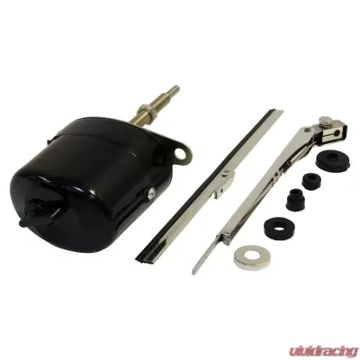 Crown Automotive Jeep Replacement Wiper Motor Kit, Left and Right Front 12 Volts, 1-Speed Jeep Willys - 12V