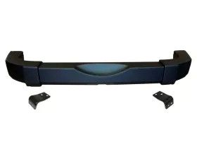 Crown Automotive Jeep Replacement Rear Bumper Kit for 07-18 Jeep JK Wrangler: Incl. Plastic Bumper and Brackets Jeep Wrangler Rear 2007-2018