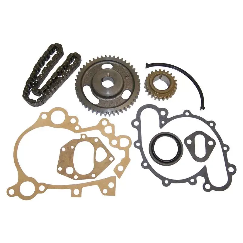 Crown Automotive Jeep Replacement Timing Chain Kit for 71-79 Jeep CJs, SJ, J-Series, C101 w/ 8 Cyl Engine Jeep - 3185270K