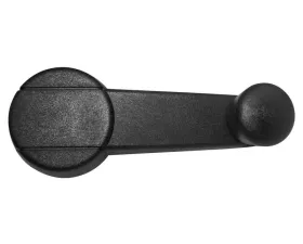 Crown Automotive Jeep Replacement Window Handle, Left or Right, Front or Rear, Black Jeep