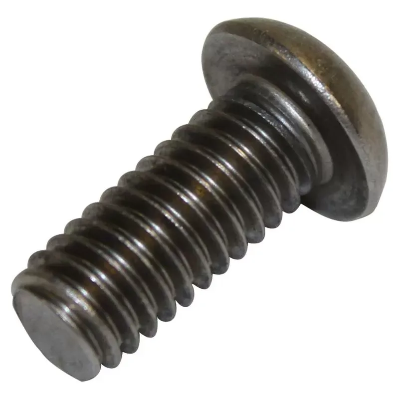 Crown Automotive Jeep Replacement Stainless Steel Button Head Allen Head Screw, 5/16"-18 X 3/4" Jeep - 4004956SS