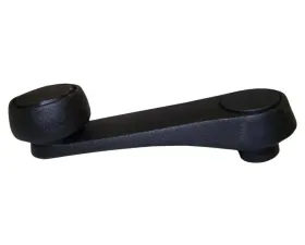 Crown Automotive Jeep Replacement Window Handle, Left or Right, Black Jeep Wrangler Right 1992-1995