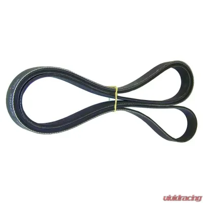 Crown Automotive Jeep Replacement Accessory Drive Belt for Various Jeep, Dodge, & Chrysler Vehicles; 82.5" Long Accessory Drive - 4593684AA
