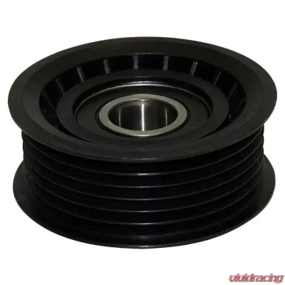 Crown Automotive Jeep Replacement Ribbed Drive Belt Idler Pulley for Multiple 2011-18 J/D/C/R Vehicles; 6 Grooves N/A - 4593848AA
