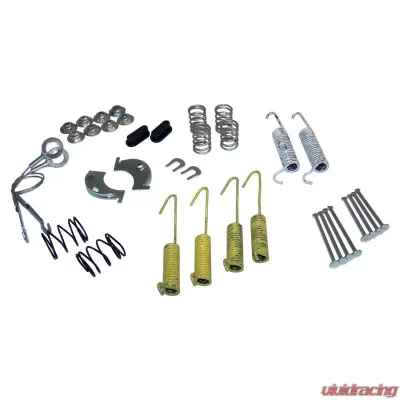 Crown Automotive Jeep Replacement Rear Drum Brake Hardware Kit for 78-89 Jeep CJs, YJ, XJ, MJ w/ 10"x1.75" Brakes Jeep Rear - 4636777