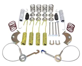 Crown Automotive Jeep Replacement Rear Drum Brake Hardware Kit for Select 1986-95 Jeep Models w/ Dana 44 Rear Axle Jeep Rear