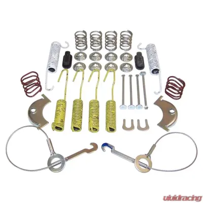 Crown Automotive Jeep Replacement Rear Drum Brake Hardware Kit for Select 1986-95 Jeep Models w/ Dana 44 Rear Axle Jeep Rear - 4636778