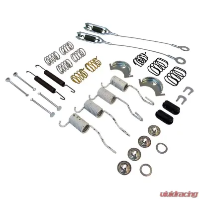 Crown Automotive Jeep Replacement Drum Brake Hardware Kit, Left & Right Rear, w/ 9" Brakes Jeep Rear - 4636779