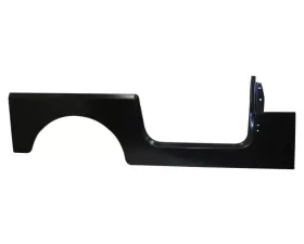 Crown Automotive Jeep Replacement Right Side Panel, Black paintable without Jeep? Logo for CJ-7 & YJ Wrangler Jeep Right