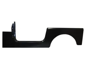 Crown Automotive Jeep Replacement Left Side Panel, Black paintable without Jeep? Logo for CJ-7 & YJ Wrangler Jeep Left