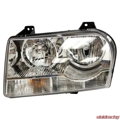 Crown Automotive Jeep Replacement 05/12-01-06 LX 300 W/HALOGEN; W/CHROME BEZELS Chrysler 300C Left 2005-2007 - 4805757AG