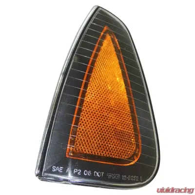 Crown Automotive Jeep Replacement Left Side Marker Light Assembly for 6/7/2005 to 2010 Dodge LX Charger Dodge Charger Front Left 2006-2010 - 4806219AD
