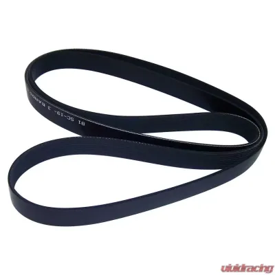 Crown Automotive Jeep Replacement Accessory Drive Belt for Various Jeep, Dodge, Plymouth & Chrysler Vehicles - 4864599