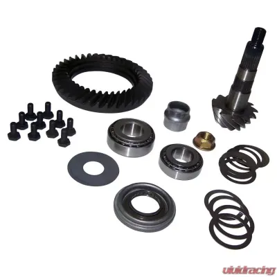 Crown Automotive Jeep Replacement Ring & Pinion Kit for Various Jeep Vehicles w/ Dana 30 Front Axle; 3.55 Ratio Jeep Front - 4864906