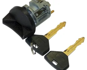 Crown Automotive Jeep Replacement Coded Ignition Lock Cylinder Set w/ 2 Keys for Misc. Chrysler, Dodge & Ram