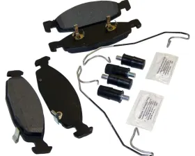 Crown Automotive Jeep Replacement Front Brake Pad Master Kit for 99-02 Grand Cherokee w/ Teves (Black) Calipers Jeep Grand Cherokee Front 1999-2002