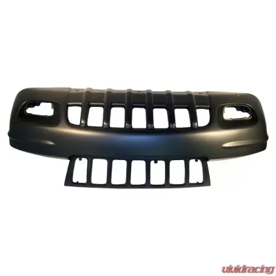 Crown Automotive Jeep Replacement Bumper Jeep Grand Cherokee Front 1999-2000 - 5012668AA