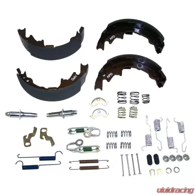 Crown Automotive Jeep Replacement Brake Shoe Service Kit, Rear, w/ 9" x 2-1/2" Brakes Jeep Rear - 5019536MK