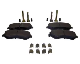Crown Automotive Jeep Replacement Front Brake Pad Master Kit for 02-07 KJ Liberty; Incl. Pad, Pin Set & Springs Jeep Liberty Front 2002-2007