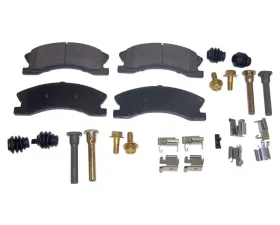 Crown Automotive Jeep Replacement Front Brake Pad Master Kit for 99-04 Jeep Grand Cherokees w/ Akebono Calipers Jeep Grand Cherokee Front 1999-2004