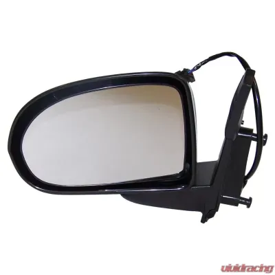 Crown Automotive Jeep Replacement Left Power, Folding Mirror for 07-10 Jeep MK Compass; Black Textured Finish Jeep Compass Left 2007-2010 - 5115043AG