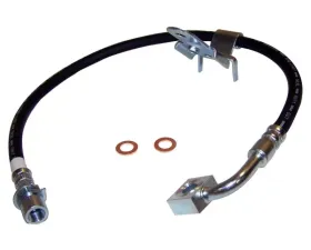 Crown Automotive Jeep Replacement Right Front Brake Hose for Misc 05-10 Dodge/Chrysler Models w/ Standard Brakes Front Right