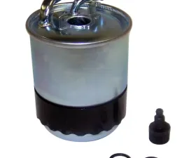 Crown Automotive Jeep Replacement Fuel Filter for Various Jeep & Dodge Vehicles w/ 3.0L or 2.7L Diesel Engine