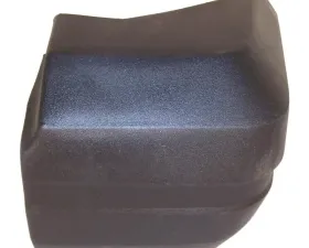 Crown Automotive Jeep Replacement Bumper End Cap, Right Rear, Black Jeep Cherokee Rear Right 1984-1996