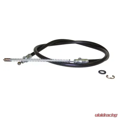 Crown Automotive Jeep Replacement Left or Right Rear Parking Brake Cable for 1986 MJ Comanche Jeep Comanche Rear 1986 - 52000865