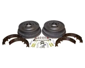 Crown Automotive Jeep Replacement Drum Service Brake Kit for Jeep XJ, MJ, YJ w/ 10