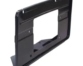 Crown Automotive Jeep Replacement Front License Plate Bracket for XJ Cherokee, Black Jeep Cherokee Front