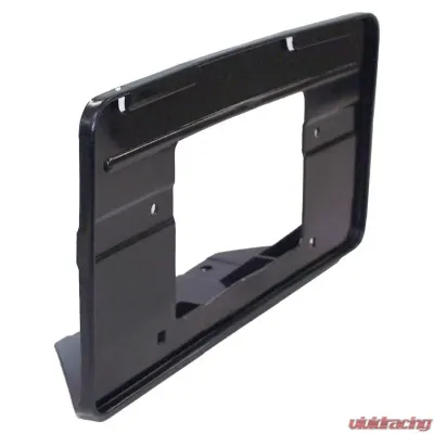 Crown Automotive Jeep Replacement Front License Plate Bracket for XJ Cherokee, Black Jeep Cherokee Front - 52003479