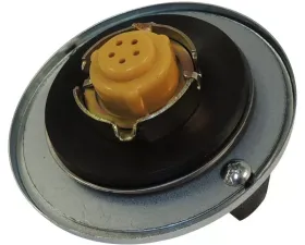 Crown Automotive Jeep Replacement Fuel Cap, Chrome, Non-Locking, Non-Vented Jeep