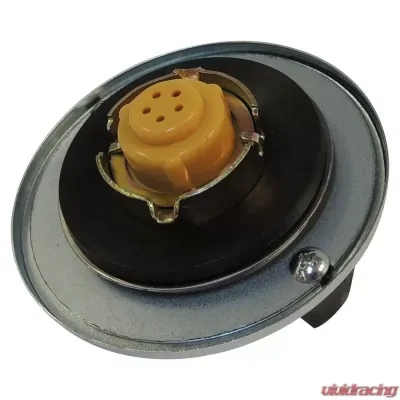 Crown Automotive Jeep Replacement Fuel Cap, Chrome, Non-Locking, Non-Vented Jeep - 52003768