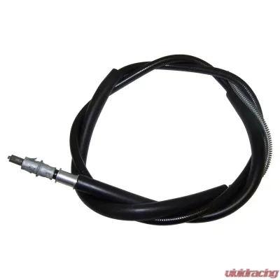Crown Automotive Jeep Replacement Right Rear Parking Brake Cable for 1990 YJ Wrangler; 66-1/2" Long Jeep Wrangler Rear Right 1990 - 52004706